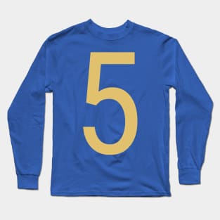 Number 5 Long Sleeve T-Shirt